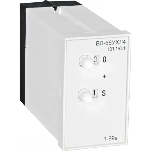 ВЛ-66 1-100 сек 110В реле времени фото 3
