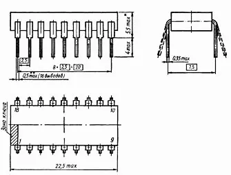 К174ХА42А микросхема фото 2 К174ХА42А микросхема фото 2