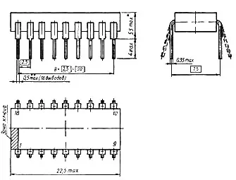 КР1008ВЖ27 микросхема фото 2 КР1008ВЖ27 микросхема фото 2