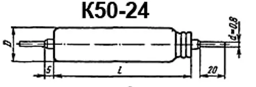 К50-24 160в 100 мкф фото 3