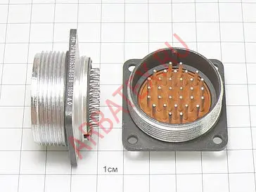 2РМДТ33Б32Ш5В1БВ Разъемы 2РМ, 2РМТ, 2РМГ, 2РМДТ, ОНЦ-РГ фото фото 2