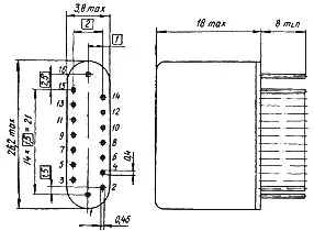 211ЛЕ3 микросхема фото 2