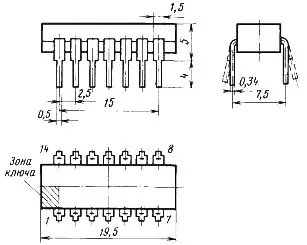 К172ЛМ2 микросхема фото 2 К172ЛМ2 микросхема фото 2