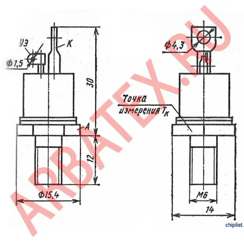 ТС2-25-7-222 тиристор фото 3