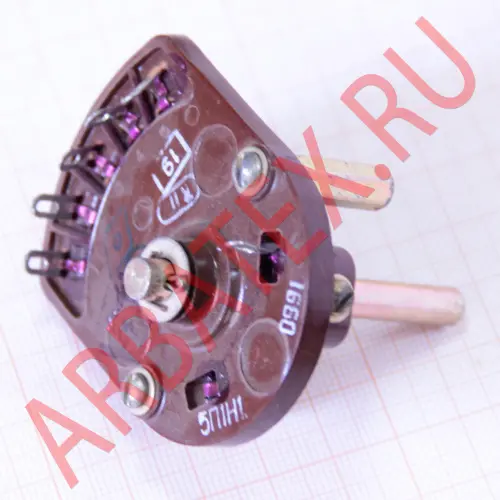 ПЩ-5П1Н1 переключатель щёточный фото 2