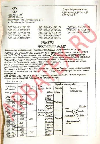 2Д215Д1 диод фото 4