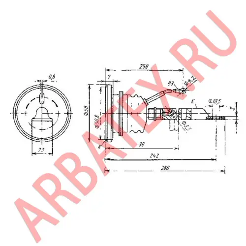 Т15-200-6 тиристор фото 3