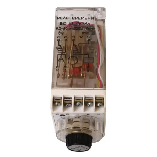 ВС-33-1 0.2-60 час 220в реле времени фото 2
