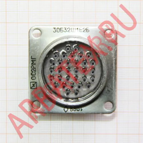 2РМГ30Б32Ш1Е2Б вилка Разъемы 2РМ, 2РМТ, 2РМГ, 2РМДТ, ОНЦ-РГ фото фото 4