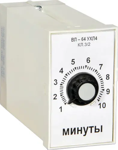 ВЛ-64 3-30cек 24В реле времени фото 3