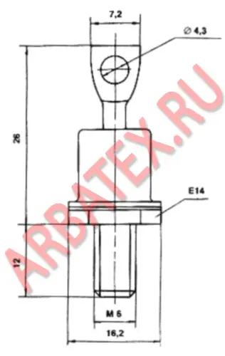 Д212-10Х-8 диод фото 3
