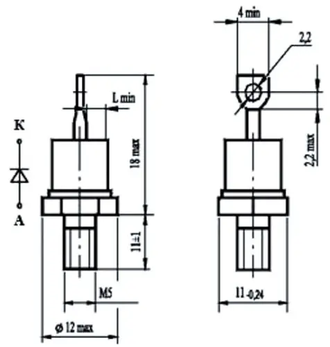 ДЛ112-10-6 диод фото 2