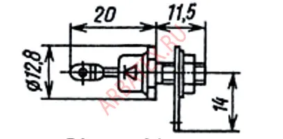 КД210Б диод фото 2 КД210Б диод фото 2