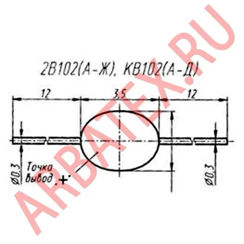 2В102А варикап фото 3 2В102А варикап фото 3