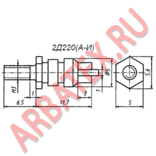 2Д220Е1 диод фото 3 2Д220Е1 диод фото 3