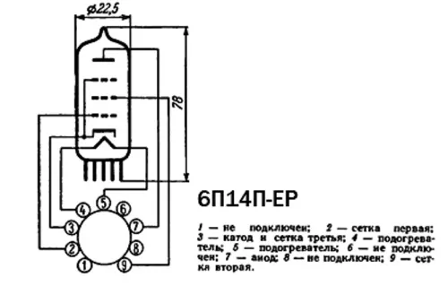 6П14П-ЕР радиолампа фото 3 6П14П-ЕР радиолампа фото 3