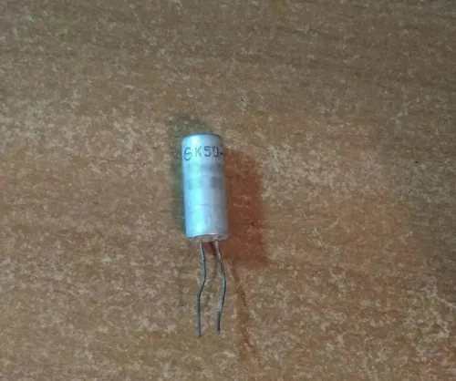 К50-6В 10в 1000 мкф фото 2 К50-6В 10в 1000 мкф фото 2