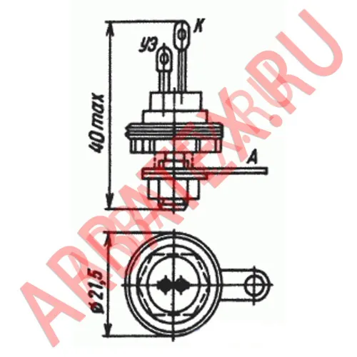 Д235А тиристор фото 3
