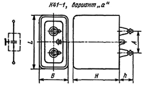 К41-1А 10кВ 4 мкф фото 3